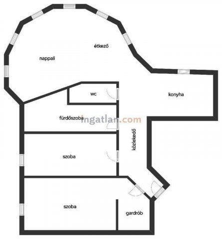 Eladó téglalakás, Miskolcon 74.49 M Ft, 3 szobás