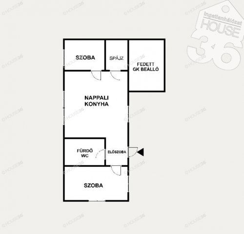 Eladó családi ház, Kecskeméten 39.9 M Ft, 3 szobás