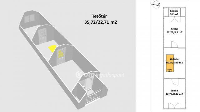 Eladó családi ház, Erdőtelken 29 M Ft, 3+1 szobás