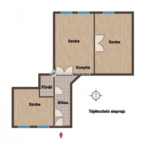 Eladó téglalakás, Budapesten, VIII. kerületben 114.9 M Ft