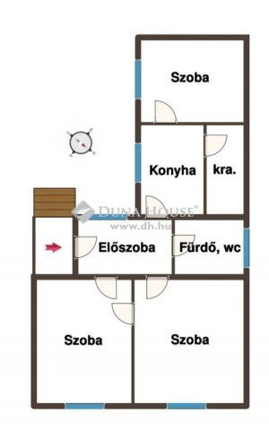 Eladó családi ház, Bakonykútiban 67 M Ft, 3 szobás