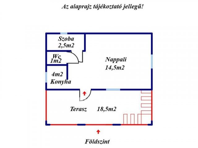 Eladó nyaraló, Mezőberényben 27.5 M Ft, 1+2 szobás