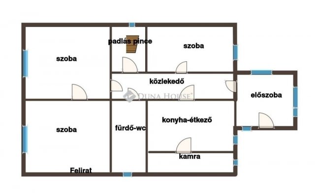 Eladó családi ház, Pécsett 39 M Ft, 3 szobás