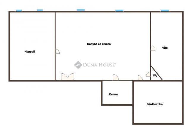 Kiadó téglalakás, albérlet, Cegléden, Szolnoki úton, 2 szobás