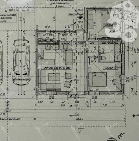 Eladó ikerház, Kecskeméten 47.9 M Ft, 3 szobás
