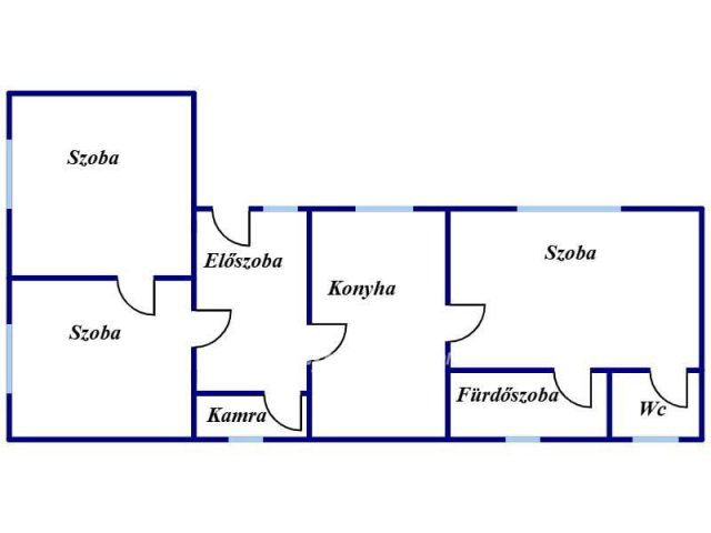 Eladó családi ház, Pétervásárán 15.3 M Ft, 3 szobás