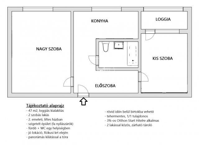 Eladó panellakás, Szegeden, Rókusi körúton 45 M Ft, 2 szobás