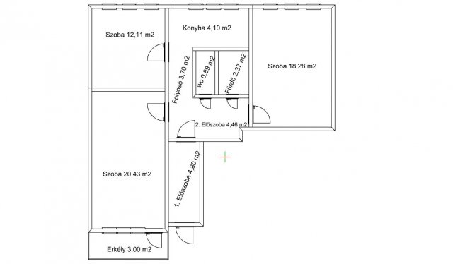 Eladó panellakás, Százhalombattán, Erkel Ferenc körúton 75 M Ft