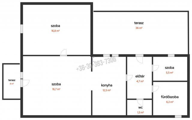 Eladó családi ház, Váckisújfalun 65.5 M Ft, 2+1 szobás