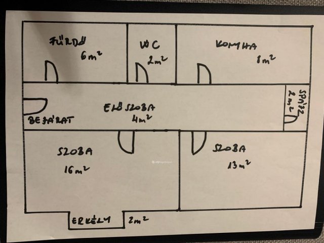 Eladó téglalakás, Nagykállóban 32.5 M Ft, 2 szobás