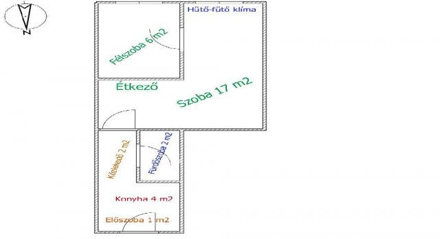 Eladó téglalakás, Budapesten, XIII. kerületben 53.9 M Ft