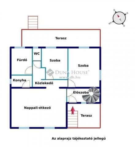 Eladó családi ház, Bugyin 89.9 M Ft, 3 szobás