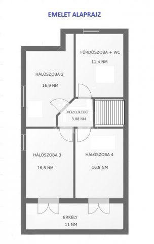 Eladó ikerház, Nagykovácsiban 184.9 M Ft, 5 szobás