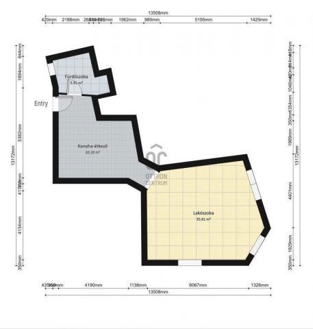 Eladó téglalakás, Budapesten, I. kerületben 129.9 M Ft, 1 szobás