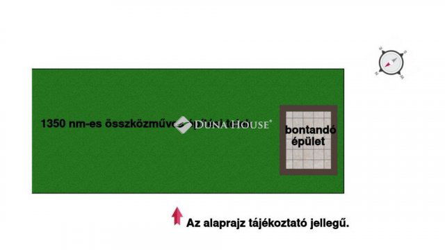 Eladó telek, Dabason 38.9 M Ft / költözzbe.hu