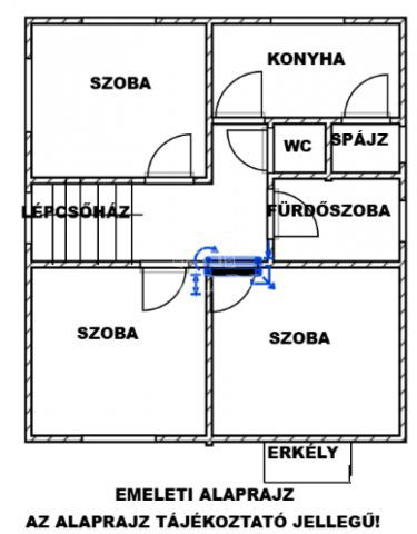 Eladó családi ház, Érden 74.9 M Ft, 4 szobás