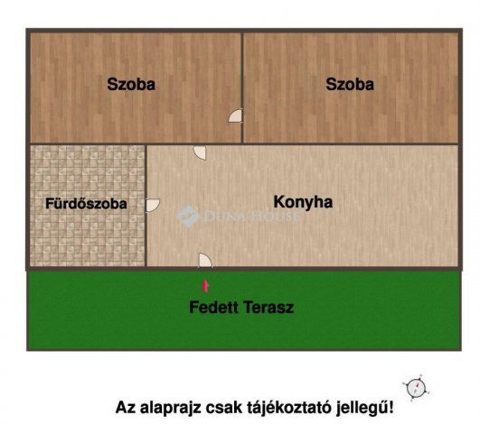Eladó nyaraló, Nagymaroson 57.9 M Ft, 2 szobás