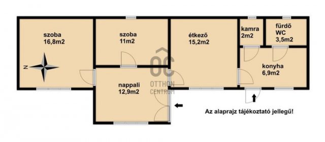 Eladó családi ház, Miháldon 11.5 M Ft, 3 szobás