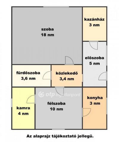 Eladó családi ház, Gyulán 27.5 M Ft, 1+1 szobás