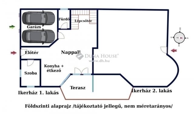 Eladó ikerház, Pécelen 144.9 M Ft, 6 szobás