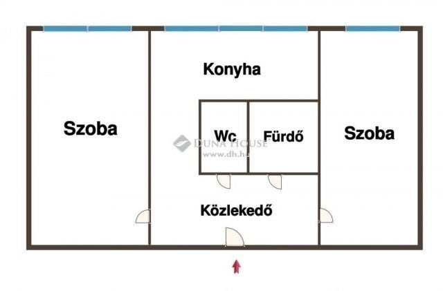 Eladó panellakás, Kecskeméten 46 M Ft, 2 szobás