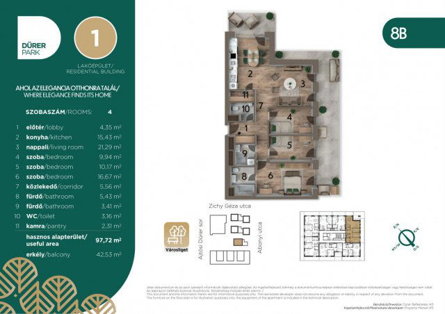 Eladó téglalakás, XIV. kerületben, Ajtósi Dürer soron