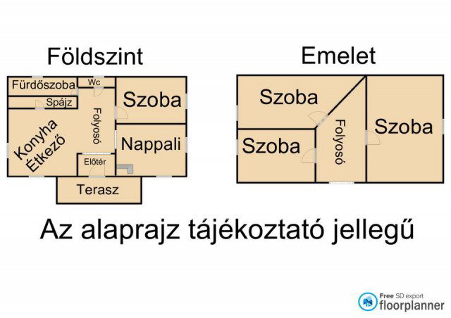 Eladó családi ház, Pándon 30 M Ft, 4 szobás