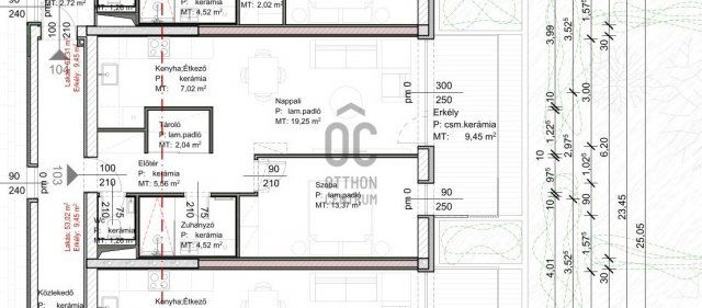 Eladó téglalakás, Debrecenben 81.076 M Ft, 2 szobás