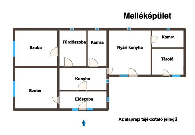 Eladó családi ház, Sárrétudvarin 12.99 M Ft, 1+1 szobás