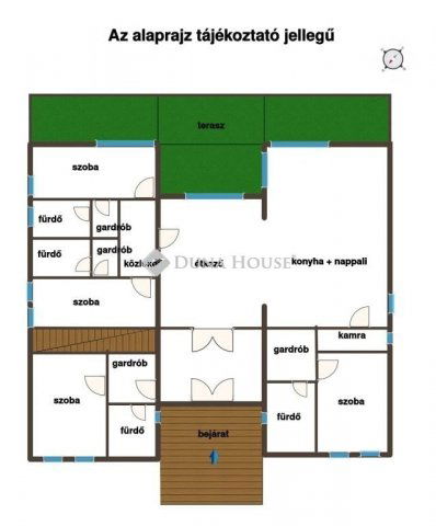 Eladó családi ház, Etyeken 367 M Ft, 5 szobás