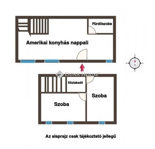 Eladó téglalakás, Budapesten, VI. kerületben 65 M Ft, 3 szobás