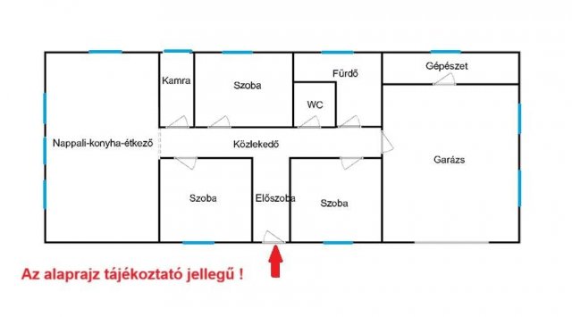 Eladó családi ház, Ráckevén 72.9 M Ft, 4 szobás