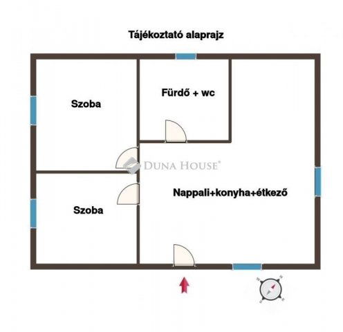 Eladó családi ház, Kókán 44.9 M Ft, 3 szobás