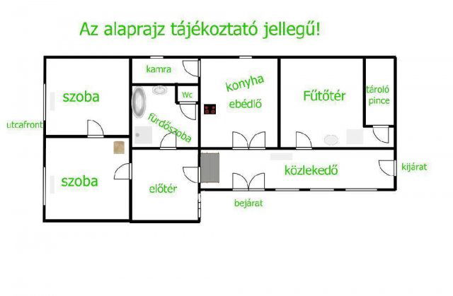 Eladó családi ház, Hajdúnánáson 24.9 M Ft, 3 szobás
