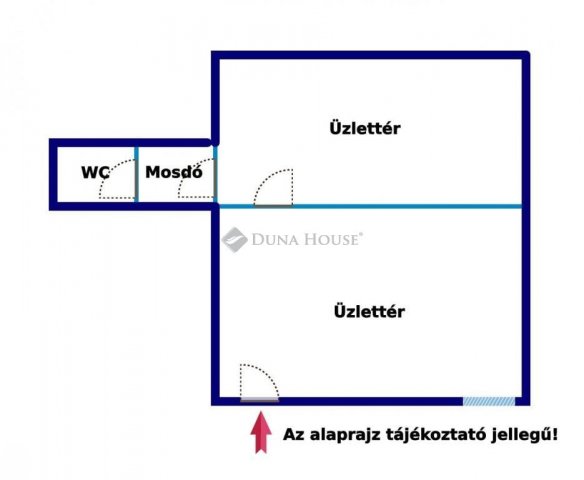 Kiadó üzlethelyiség, Gyönkön 60 E Ft / hó