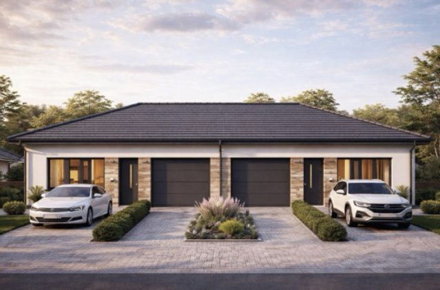 Eladó ikerház, Nyíregyházán 103.9 M Ft, 3 szobás