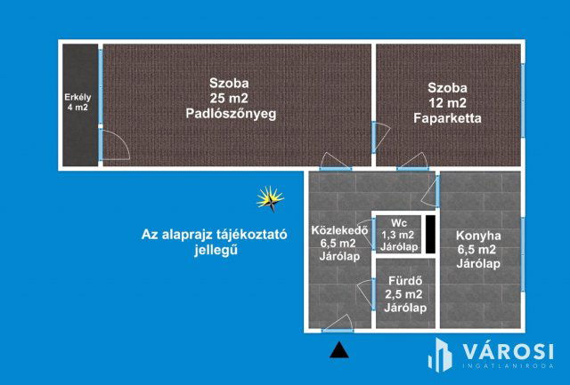 Eladó panellakás, Szegeden 49.9 M Ft, 2 szobás
