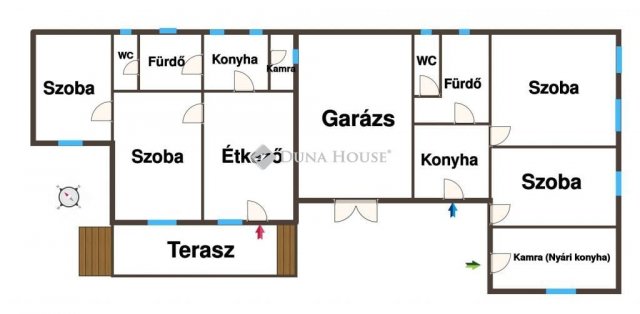 Eladó családi ház, Kiskunfélegyházán 54 M Ft, 4 szobás