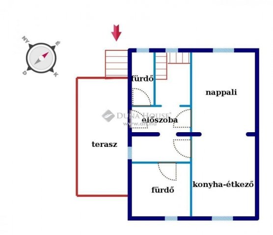 Eladó családi ház, Szentendrén 81.9 M Ft, 4 szobás