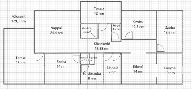 Eladó családi ház, Nemesgulácson 139 M Ft, 8 szobás