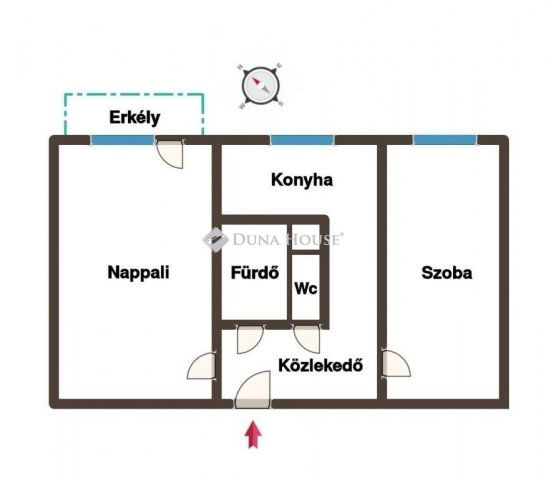 Eladó panellakás, Móron 42 M Ft, 2 szobás / költözzbe.hu