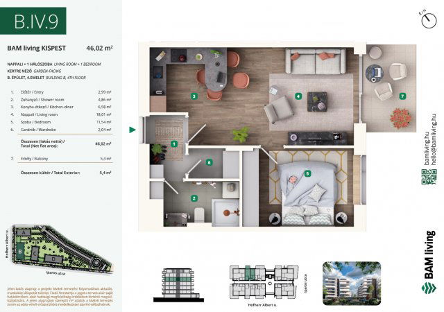 Eladó téglalakás, Budapesten, XIX. kerületben, Iparos utcában