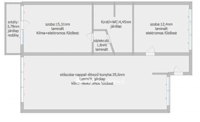 Eladó téglalakás, Szekszárdon 54 M Ft, 2 szobás