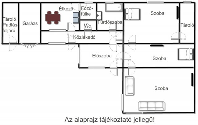 Eladó családi ház, Kiskunhalason 48 M Ft, 3 szobás