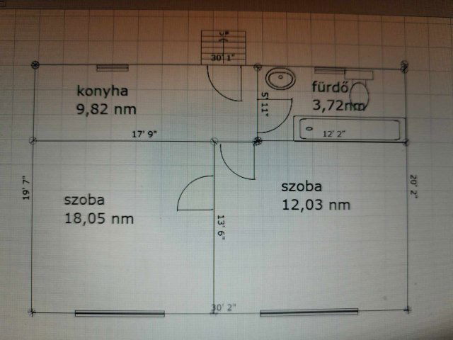 Eladó családi ház, Vizsláson 15.9 M Ft, 2 szobás
