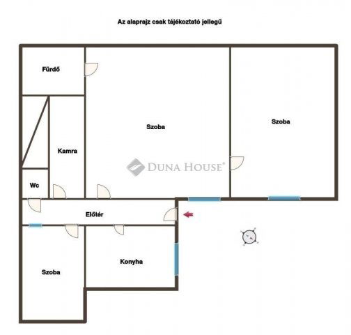 Eladó téglalakás, Budapesten, XIII. kerületben 95 M Ft, 2 szobás