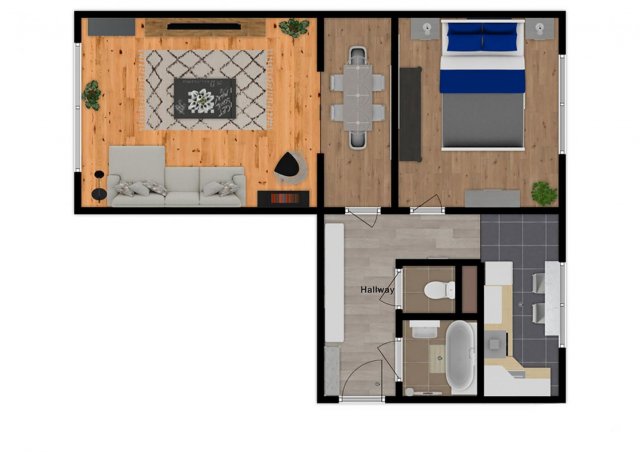 Eladó panellakás, Tatabányán 45 M Ft, 2+1 szobás