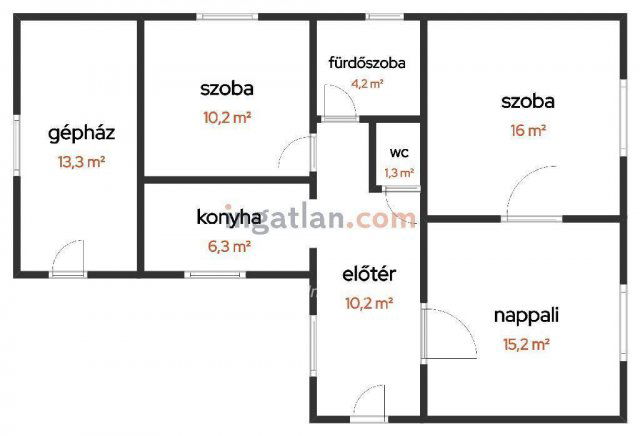 Eladó családi ház, Tiszakécskén 15.9 M Ft, 3 szobás