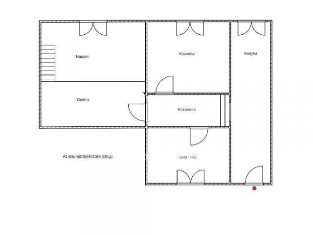 Eladó téglalakás, Kiskunhalason 36.9 M Ft, 2 szobás