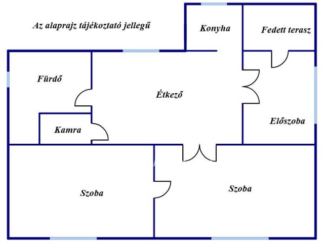 Eladó családi ház, Rákóczifalván 25.9 M Ft, 2+1 szobás